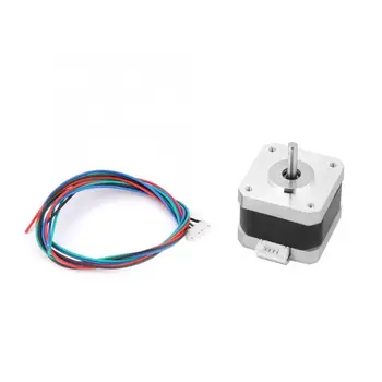 

5pcs 12V 3D Printer Stepper Motor Driver 5mm Shaft 0.4A 1.8 Degree 4 Wire Cable