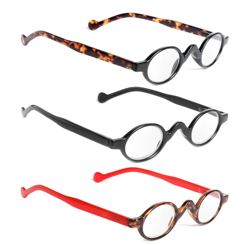 Винтажные маленькие круглые оправы для мужчин и женщин, очки для чтения, очки для дальнозоркости