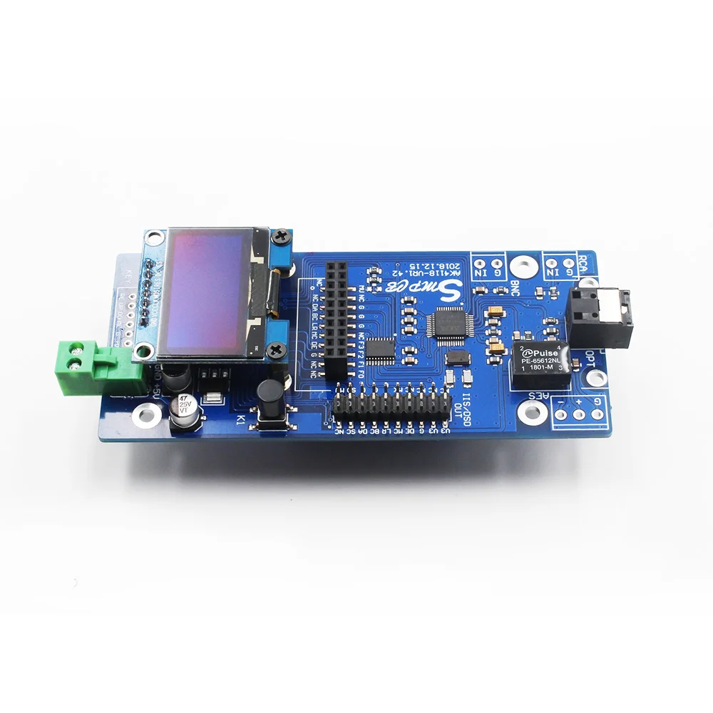 Lusya AK4118 5.5 дюймовый цифровой приемник декодер SPDIF к IIS коаксиальный Оптический USB
