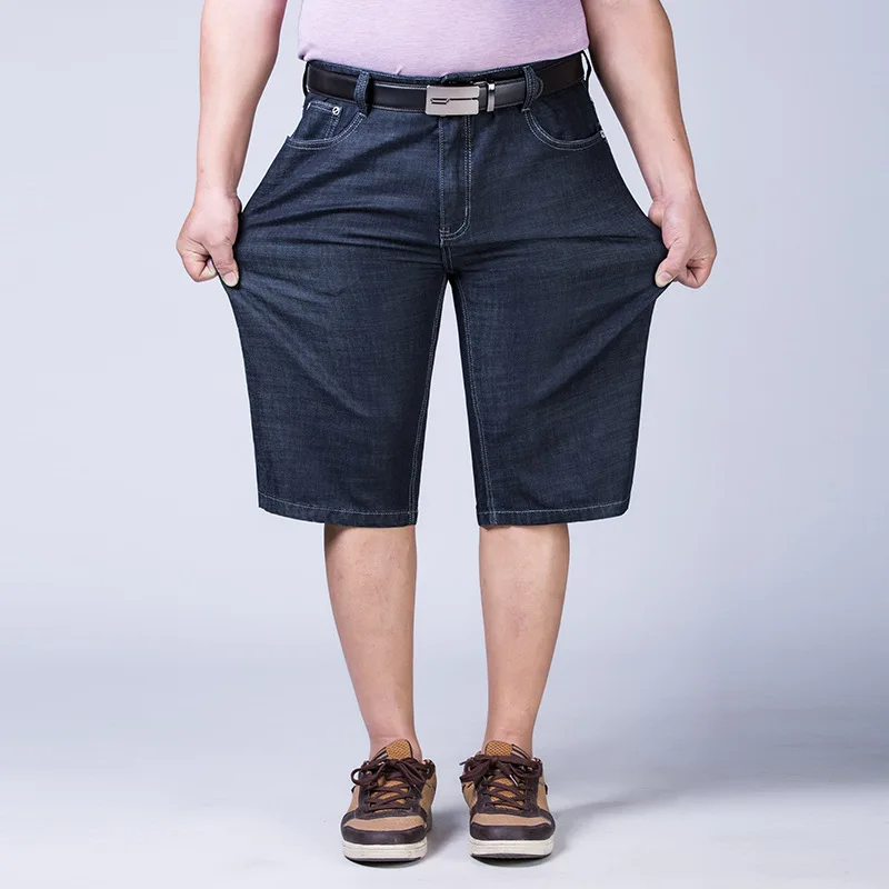 Plus Size 40 42 44 46 48 50 52 Men's denim shorts New fashion summer