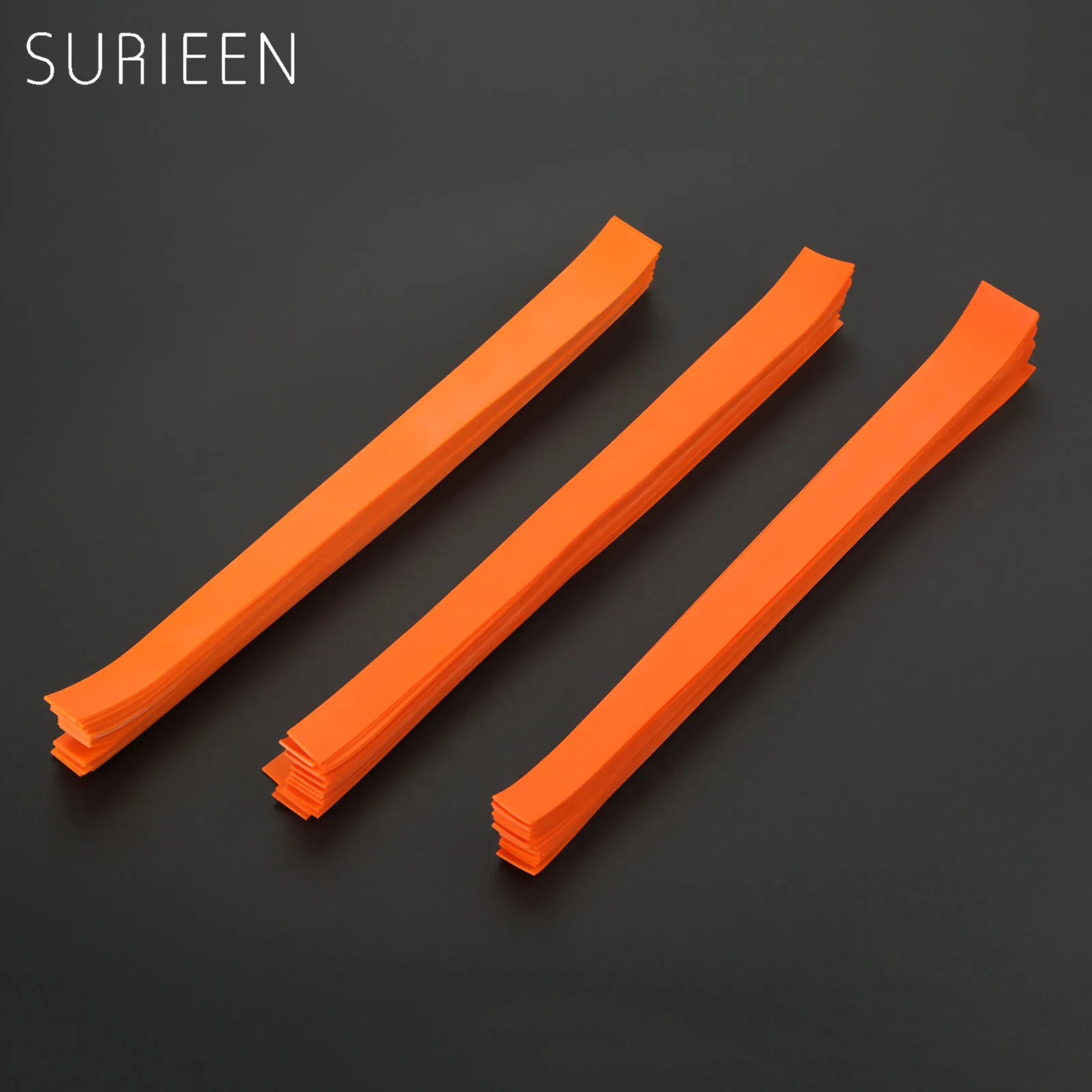 

20PCS 0.6mm/0.7mm/0.8mm Thickness Natural Latex Slingshots Flat Elastic Rubber Bands for Hunting Catapult Slingshot Fitness 2.5m