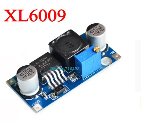 Высокое качество 3A Регулируемый DCDC LM2596 LM2596S вход 4 V-35 V Выход 1,23 V-30 В постоянного тока dc понижающий Питание Регулятор модуль - Цвет: XL6009