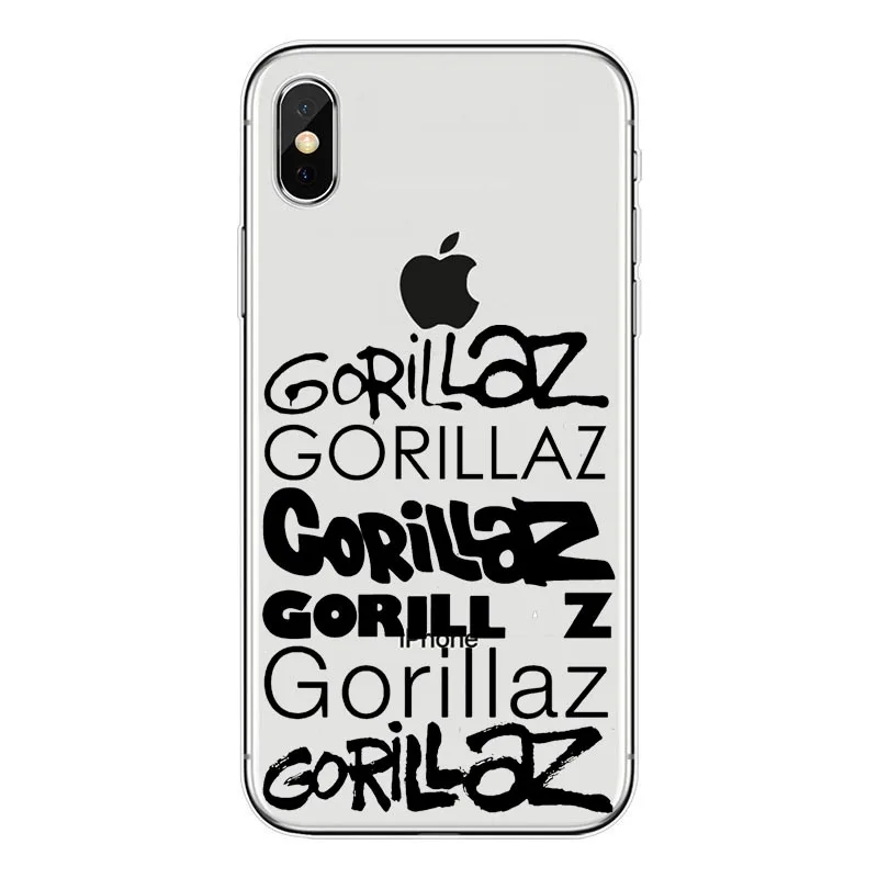 Gorillaz silicone Soft TPU phone case For iPhone5s SE 6 6s plus 7 7plus 8 8plus X XS XR XS Max Cartoon Gorillaz Boat Best Cases