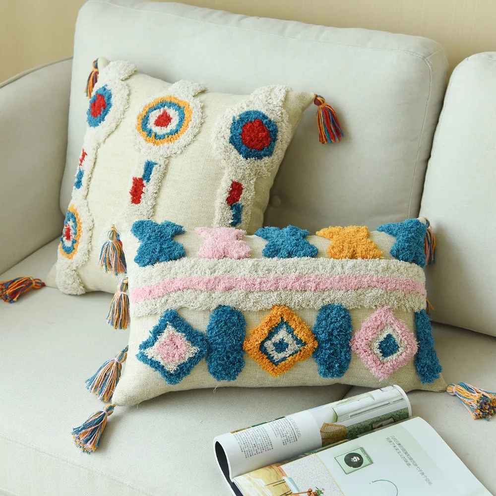 moroccan style cushion covers