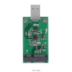 Новый USB 3,0 для Mini PCIE mSATA SSD mSATA для USB 3,0 SSD не нужен usb-кабель