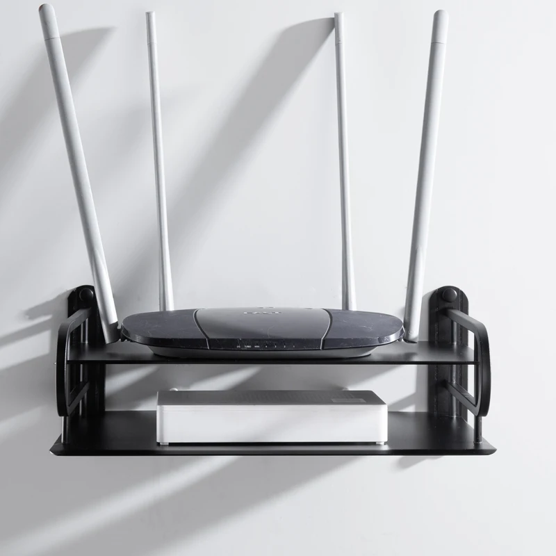 Оптовая продажа черный Беспроводной Wi Fi роутер органайзер контейнерные коробки
