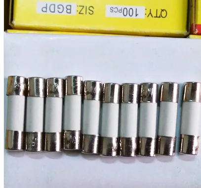 

8A FUSE 6*30 MM Ceramic fuse Glass 100 pcs/lot ,new and original