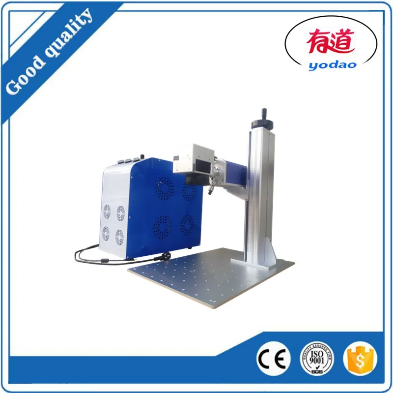 

New arrival high precise 20w 30w Raycus fiber laser marking machine for gold silver metal free EZcad software 2 years warranty