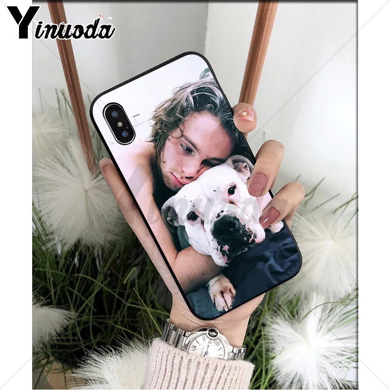 Yinuoda 5SOS Luke Hemmings TPU мягкие Аксессуары для телефонов сотовый Чехол для телефона для iPhone X XS MAX 6 6s 7 7plus 8 8Plus 5 5S SE XR - Цвет: A5