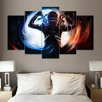 

SWORD ART ONLINE - 5 PIECE CANVAS PAINTING dorp shipping
