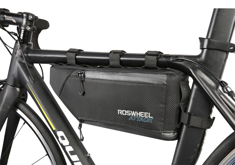 Sale ROSWHEEL Bicycle bags Bike head front tube bag Full waterproof nylon Tail saddle bags Bicycle panniers ATTACK SERIES 2 Sale ROSWHEEL Bicycle bags Bike head front tube bag Full waterproof nylon Tail saddle bags Bicycle panniers ATTACK SERIES 2