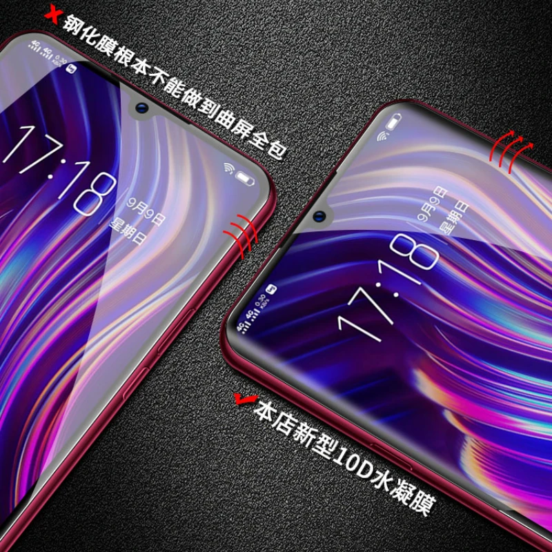 Гидрогелевая пленка с полным покрытием для Vivo X7 X9 PLUS Y66 Y67 Xplay5 6 X9S V7 V5 X20 X21 Y79 Y85 Plus Y71