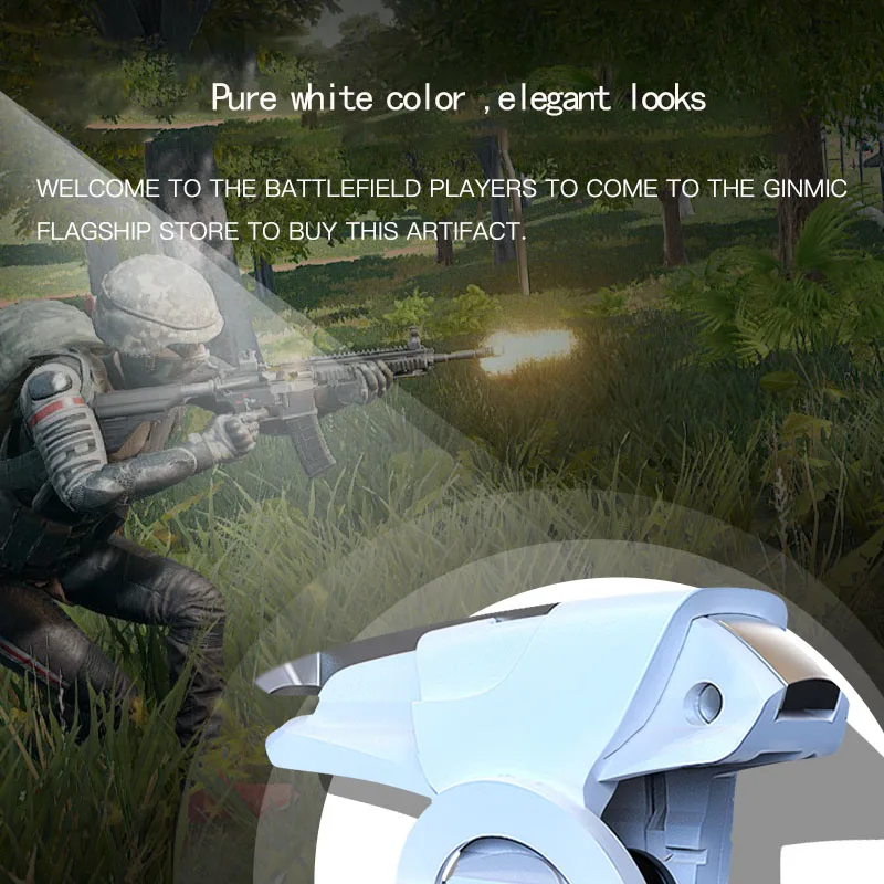  C36 Mobile Game Fire Button Aim Key Capacitance conduction Smart phone Mobile Game Trigger L1R1 Sho