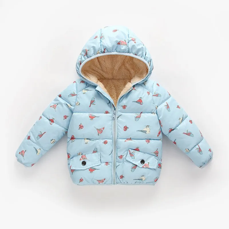 CROAL CHERIE Children Outerwear Fleece Coat Winter Baby Girls Jackets Coat Infant Warm Baby Parkas Thick Kids Hooded Clothes (10)