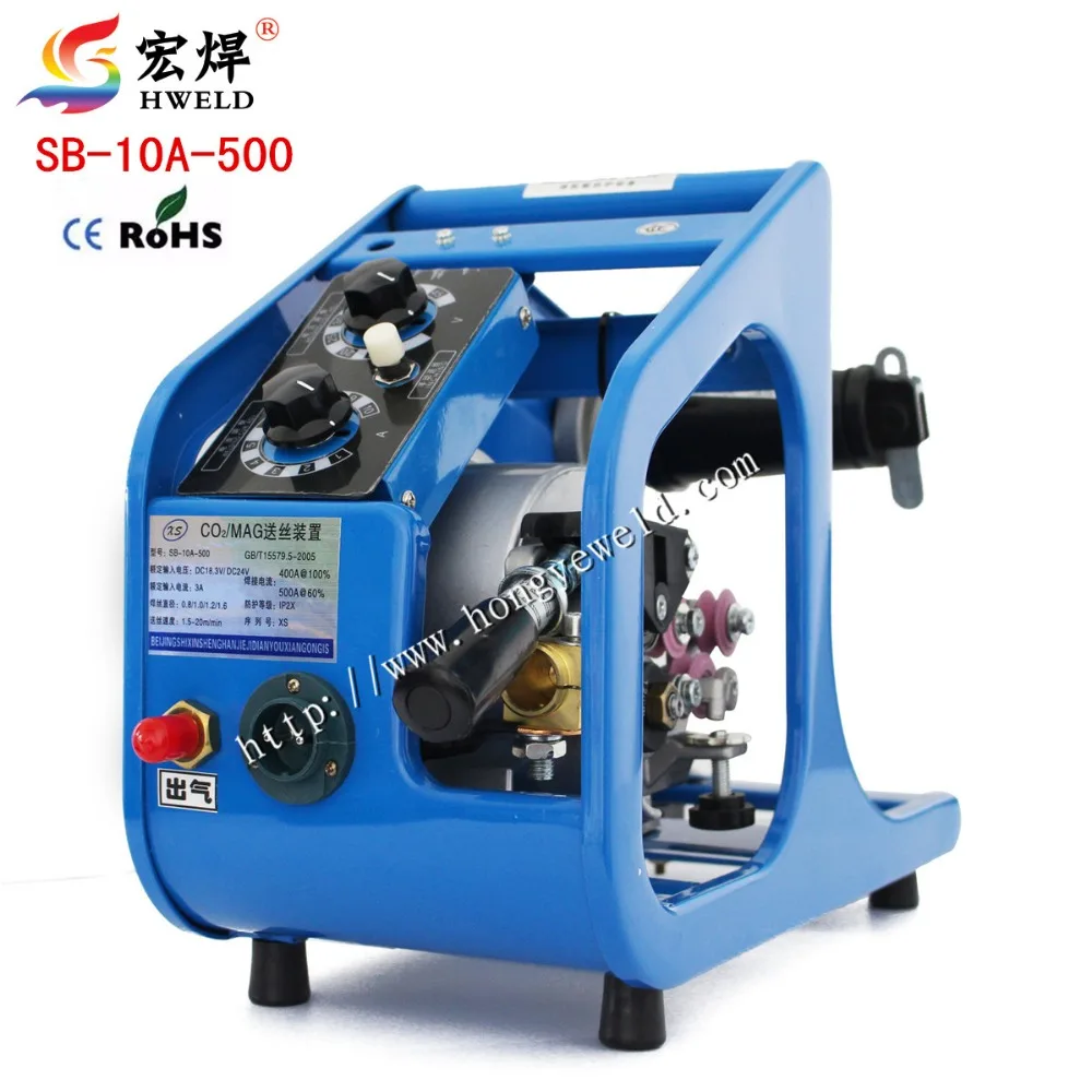 МиГ сварочный аппарат подачи проволоки SB 10A 500 для CO2 работы сварщика|wire feeder|mig welding