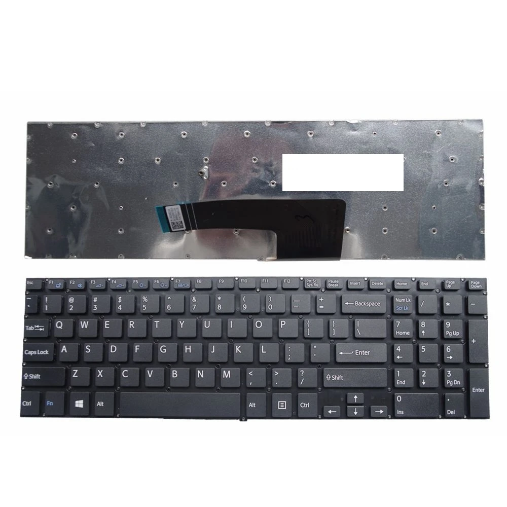 Клавиатура для ноутбука Sony SVF15 SVF152 SVF153 SVF1541 SVF1521B2EW SVF15A18SCB svf153a1st Черная | Компьютеры