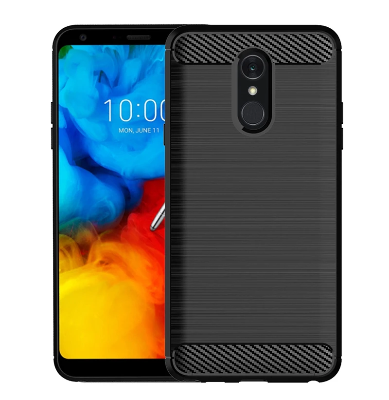 Чехол для LG Q8 2018 мягкий чехол из ТПУ силиконовый защиты всего тела |