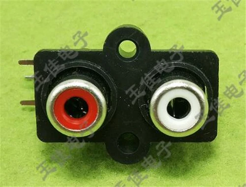 

Free Shipping!!! AV2-7 speaker 2 hole socket / power amplifier board dedicated / audio socket