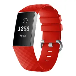 Спорт Силиконовый ремешок для fitbit заряд 3 замена Смарт-часы ремешки резиновая наручные пояс для fitbit charge 3 ремешок