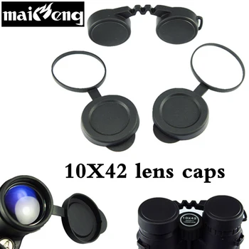 

Professional 10x42 Binoculars Lens Caps Objective Protective Rubber Cover Eyepiece Dust Suit For Compact Binocular Best Protect