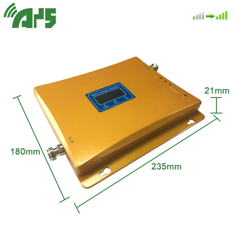Усилитель мобильного сигнала 2g 3g 4g для диапазона частот 900 1800 2100 МГц ретранслятор