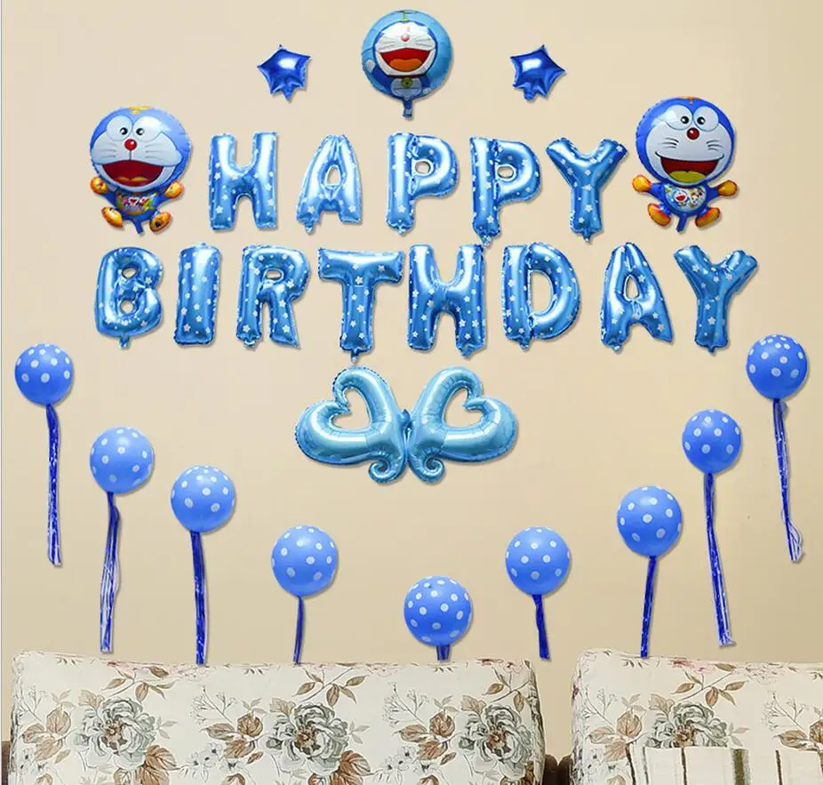 Gratis Unduh Gambar Us 13 99 Lengkap Neue Ankunft 1 Set Doraemon Katze Set Glucklich Geburtstag Folie Ballons Set Jungen Madchen Kinder Glucklich Geburtstag Party Terupdate by www.katacinta.co