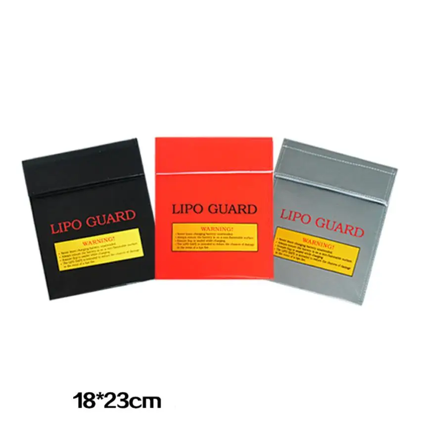 

HOT LiPo Li-Po Battery Fireproof Safety Guard Safe Bag 18*23MM SEP 30