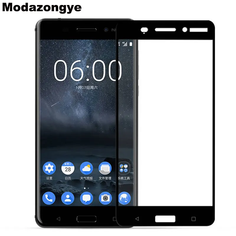 

For Nokia 6 Tempered Glass Nokia 6 2017 Screen Protector For Nokia 6 Nokia6 TA-1003 TA-1000 Tempered Glass Film Full Cover