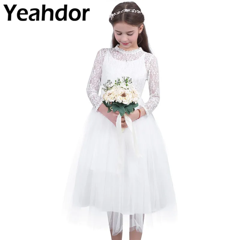 girls tea length dresses