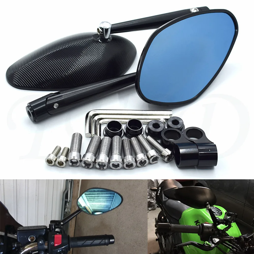 Для Suzuki GSX650F бандит 650/бандит 1200/бандит 1250/с универсальные аксессуары мотоциклетные боковые зеркала заднего вида CNC алюминий