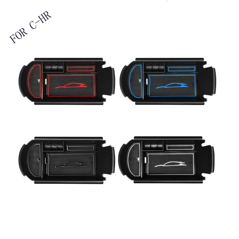 

FIT For Toyota C-HR CHR 2016 2017 2018 Car Central Armrest Box storage box Interior Accessories Stowing Tidying