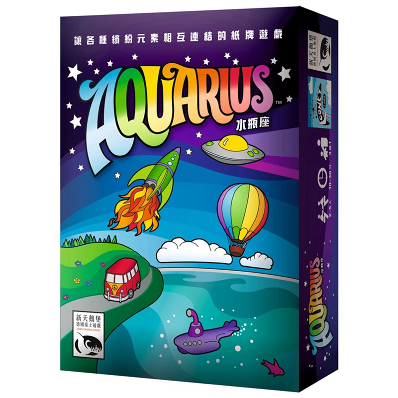 Водолей карточная игра Семья доска принты известных игр стратегии вечерние Funy с