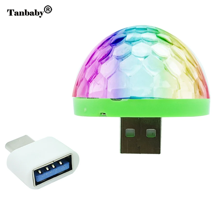 usb party lights mini disco ball