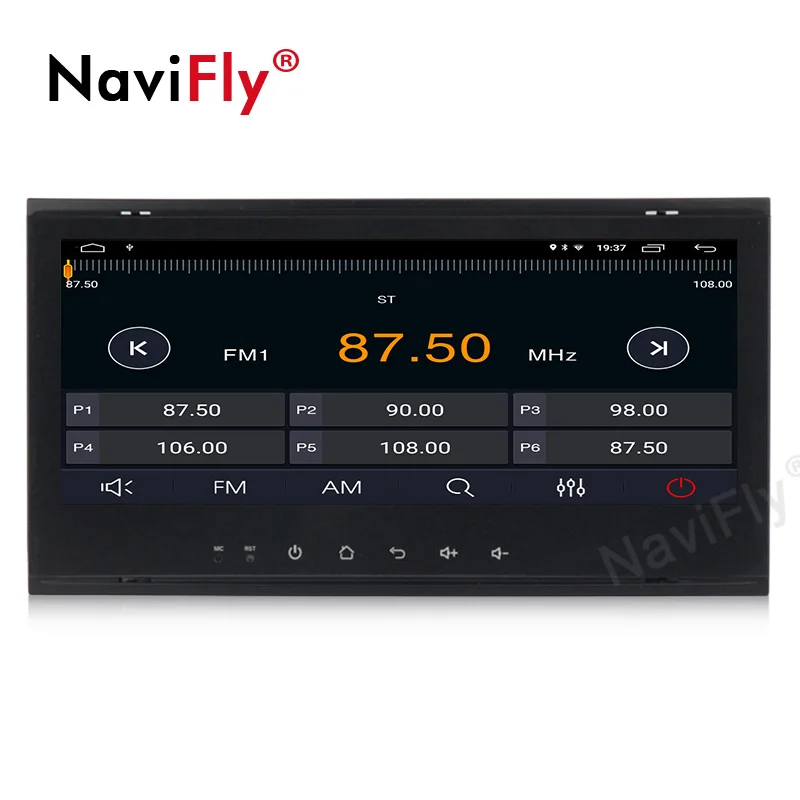 NaviFly 8," экран Android9.1 32G rom автомобильный FM радио gps кассета для Volkswagen VWTouareg Multivan T5(2002-2010) Автомобильный RDS DVR