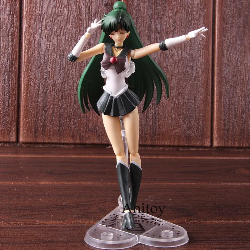 

SHF S.H.Figuarts Pretty Guardian Sailor Moon Meiou Setsuna Sailor Pluto Figure Action PVC Collectible Model Toy