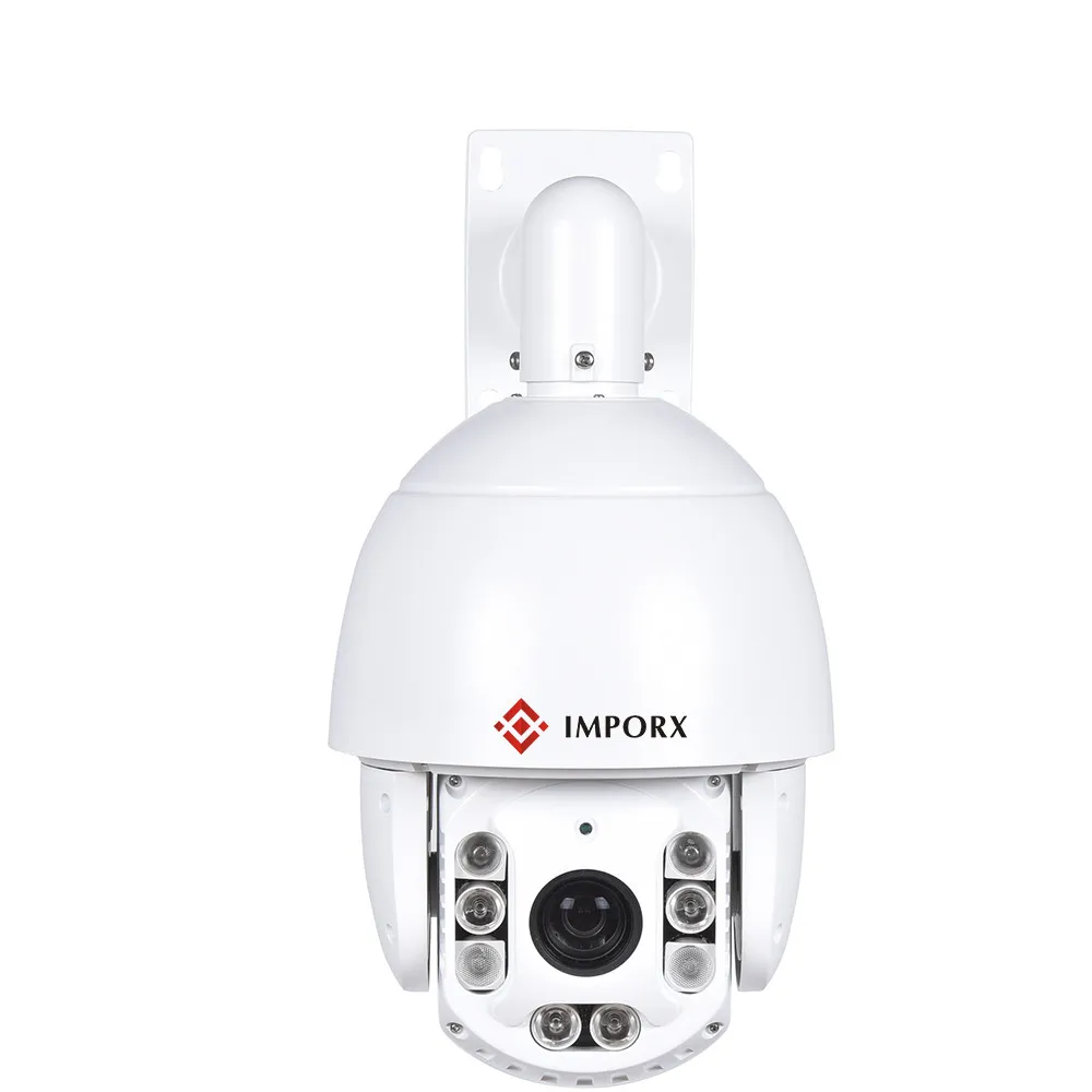 Imporx 7 дюймов Размеры 4mp сети Скорость купольная ip-камера Камера