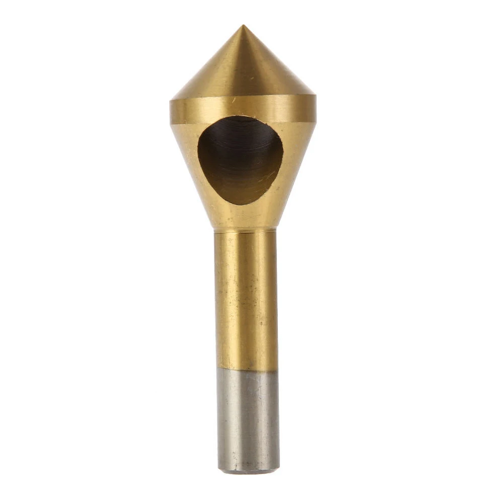 

Newest 4Pcs/Set Countersink & Deburring Center Drill Bits Stainless Steel Expanding Step Chamfering Tools