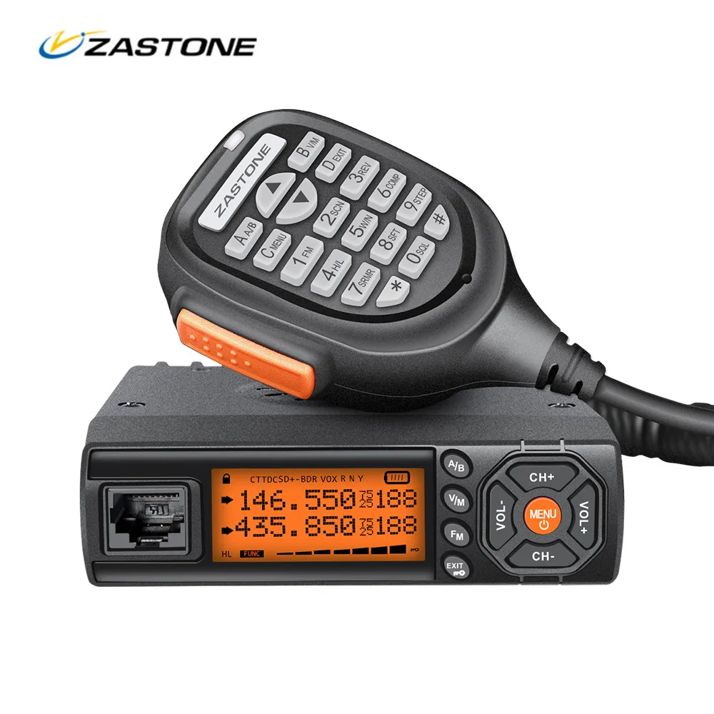 Zastone z218 VHF UHF Mini radio 25W Walkie Talkie car Two Way radio comunicador HF Transceiver qyt kt 8900d vhf uhf 136 174 mobile radio dual band car fm transceiver 25w walkie talkie communication distance ham antenna cb