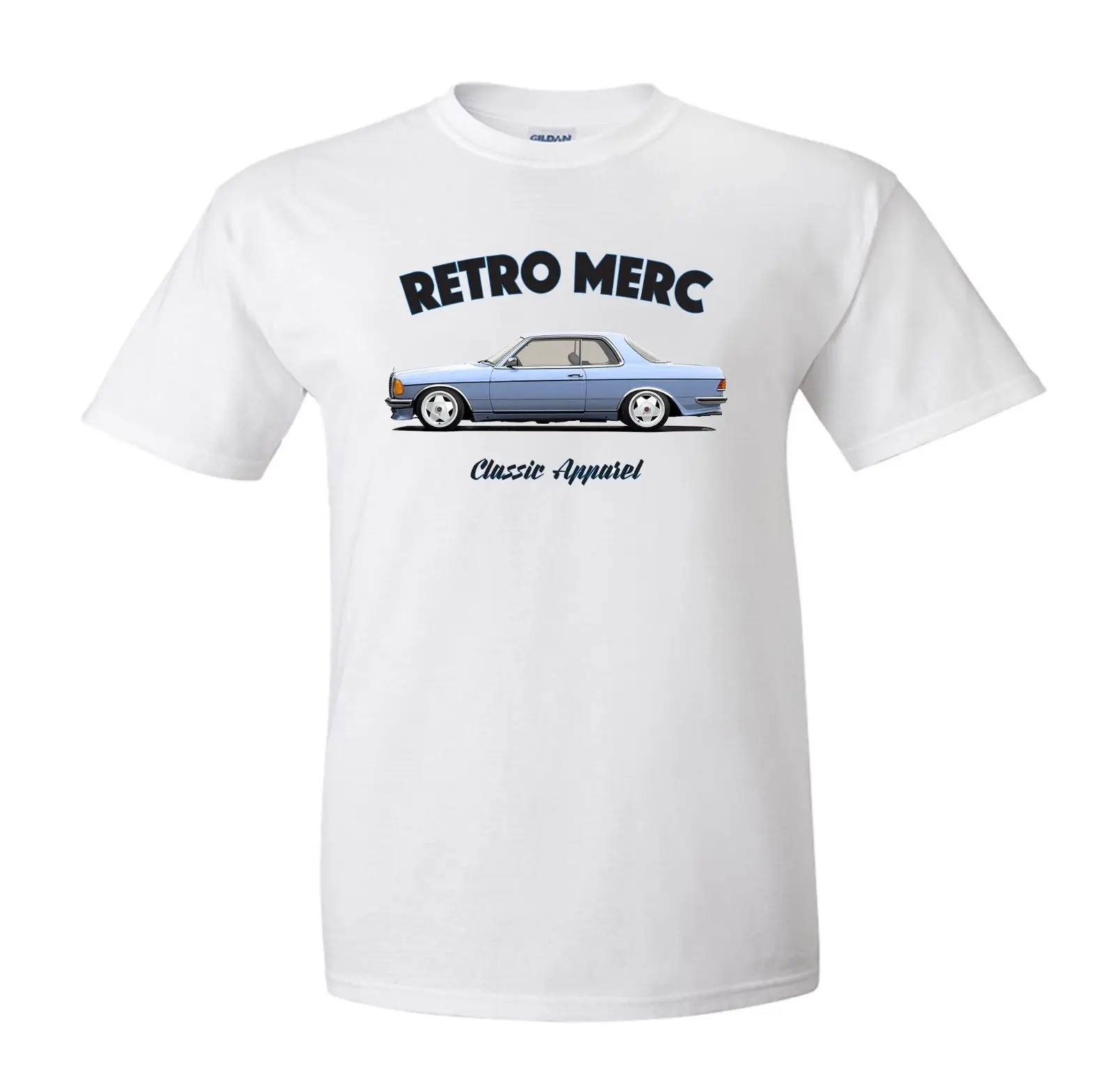 

Top Fashion 3D Letters Print Fashion German Classic Car Fans Ce W123 Coupe T-Shirt. Retro Classic Car. German.Printed T Shirts