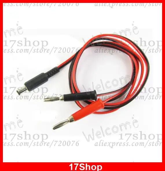

10 sets 4mm Banana Male Plug to 9x5.5x 2.1mm DC Plug Charging Power Cables