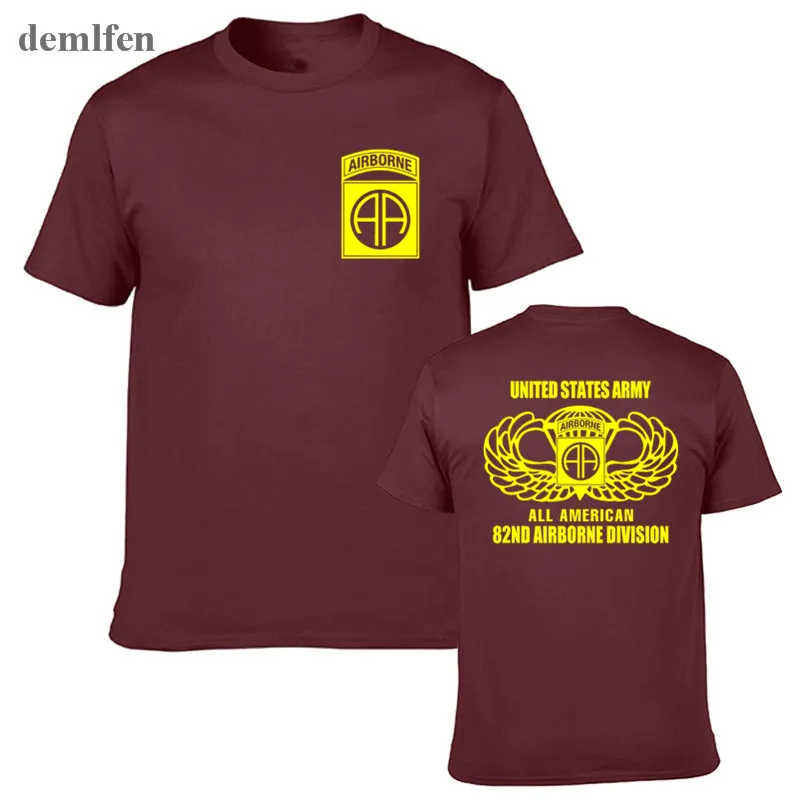 Unisex Cotton T-Shirt 82ND AIRBORNE