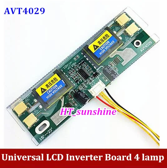 Brand NEW AVT4029 PC LCD MONITOR CCFL 10V 30V 4 LAMP LCD universal inverterinverter brands