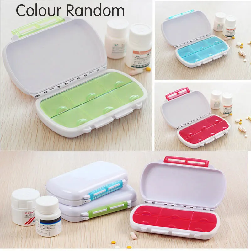 Mini Pill Box Organizer Tablet Holder 2/7/21 days Slot Weekly Medicine Container Organizer Case For diet pills box