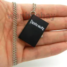 Горячая Японский смерти в форме ноты черный Suqare кварцевые карманные часы для мужчин детей Deathnote часы Прямая поставка