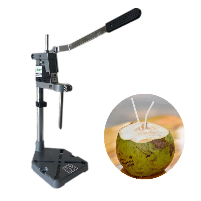 Stainless steel green coconut drill hole tool for fresh coconut