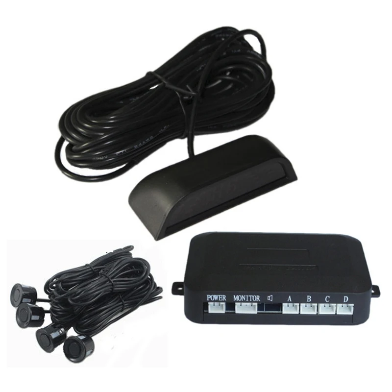 4 Sensors LED Display Car Parking Sensor Reverse Backup Radar (7)