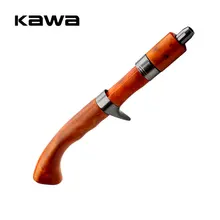 Kawa новая ручка для рыболовной удочки, DIY рыболовные аксессуары, Золотая камфорная ручка для большинства удочек, высокое качество