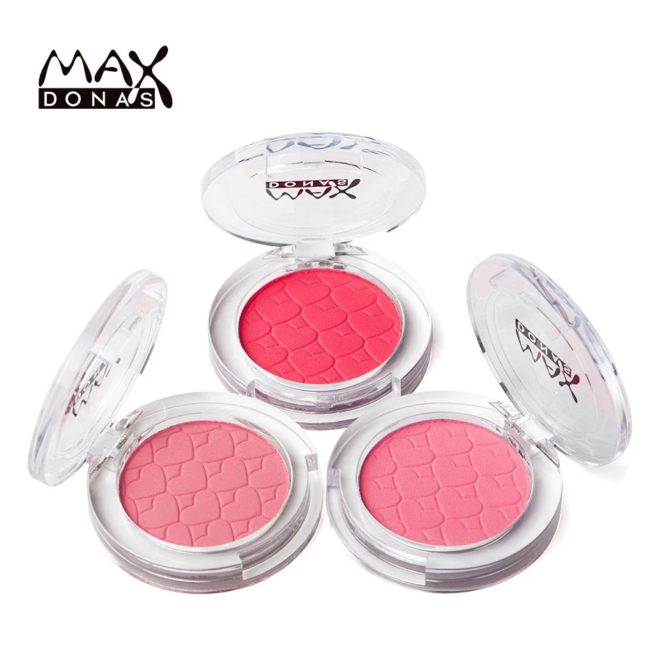 

New Beauty Makeup Natural Waterproof Pigments Powder Blusher Palette Long Lasting Easy to Wear Contour Face Blush Cosmetics