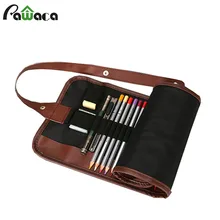 36 48 72 Holes Portable School Pencil Case Escolar Estuche Box Stationery Cute Canvas Pen