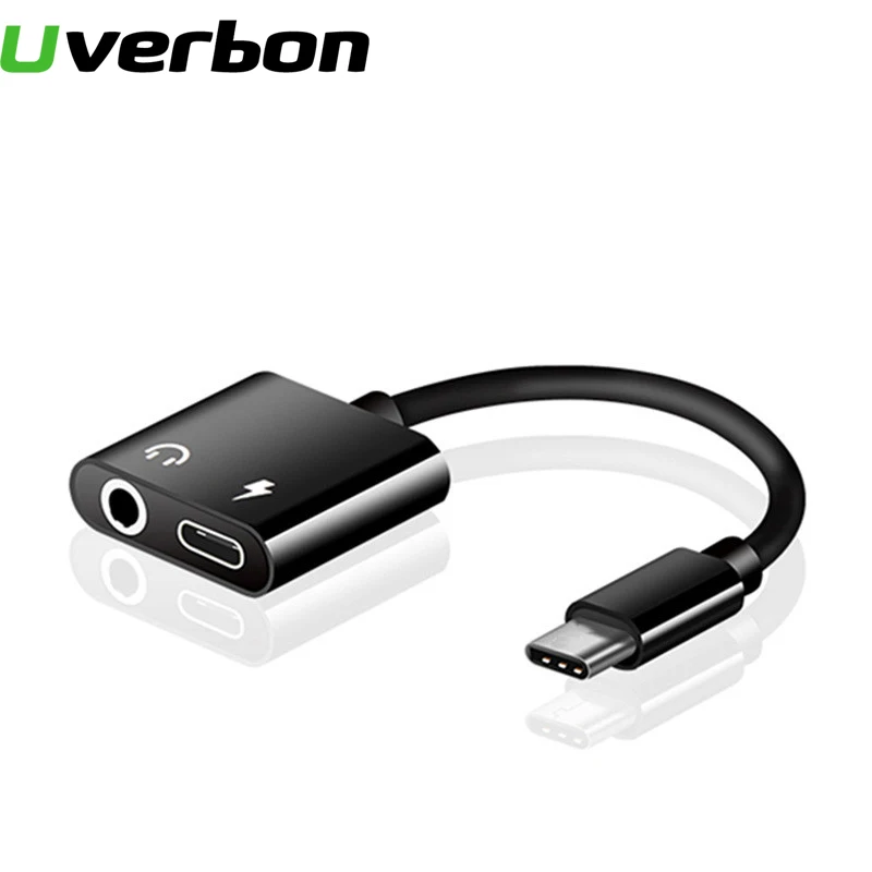 

USB Type C Audio Adapter Type-C to 3.5mm Audio Converter Mobile Phone Cable for Samsung S8 Huawei mate 9 LG G5 G6 Xiaomi 6